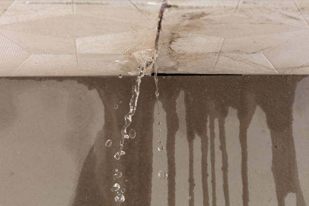 Professional Burst Pipe Cleanup technician working in Monroe, NC